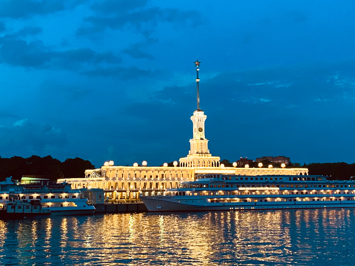 Северный Речной Вокзал, г. Москва, морская прогулка